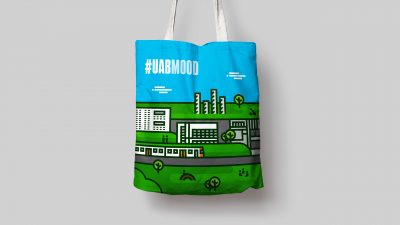 Bolsa UABmood diseñada por mètode